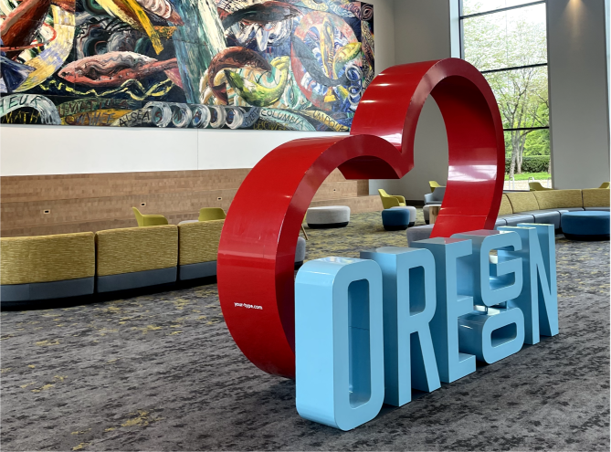 Oregon Convention Center logo from APTA Mobility