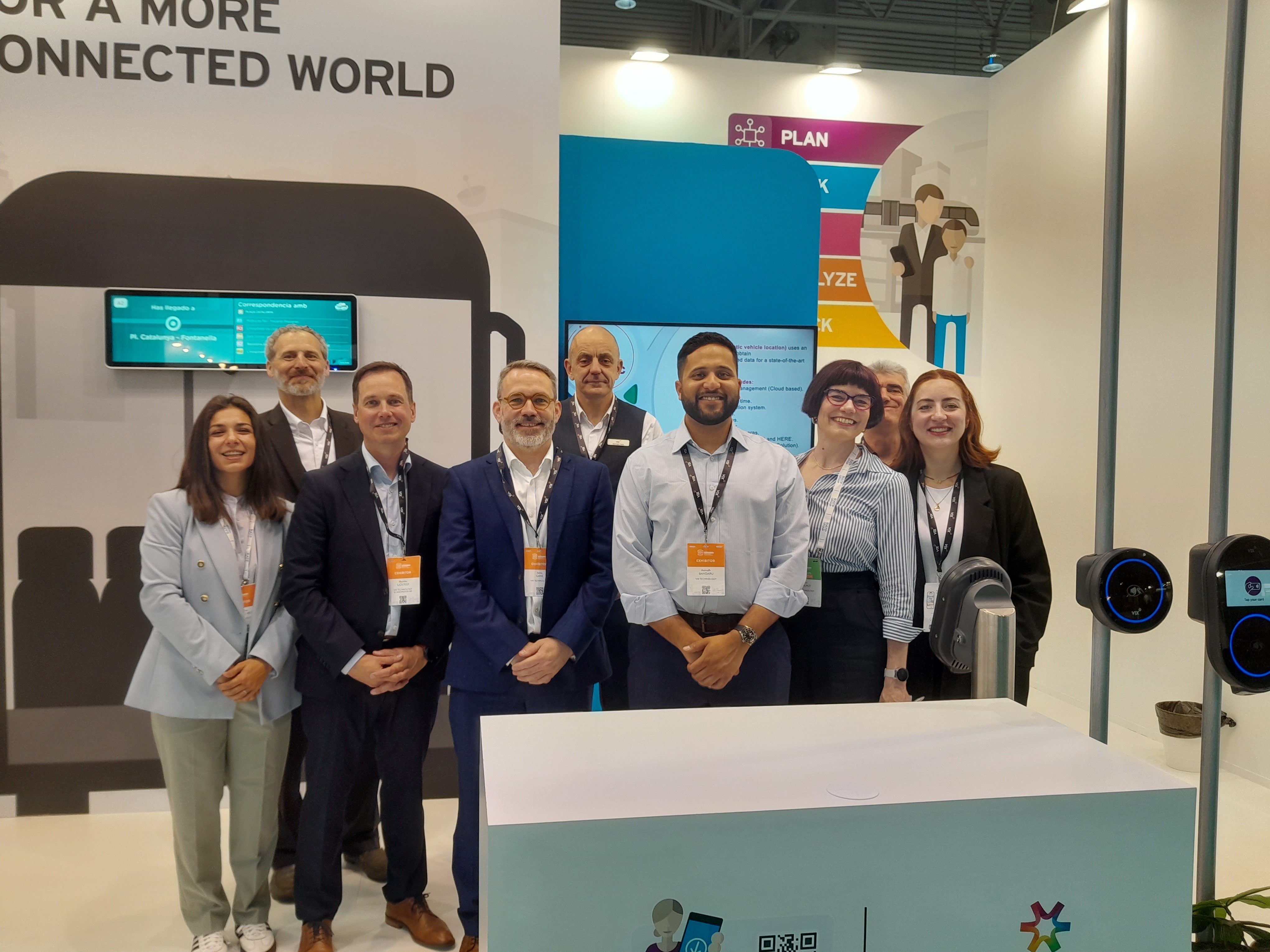 The Vix team at UITP 2023